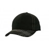 Cap - mod. 4086:Black, Cotton, White